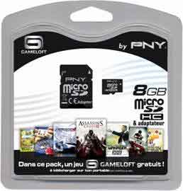 Carte Micro SD Gaming