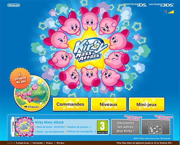 Kirby Mass Attack (image 1)