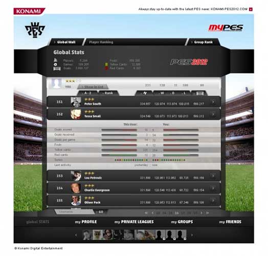 myPES : PES 2012 (image 3)