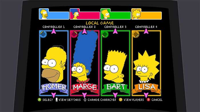 The Simpsons Arcade Game (image 1)