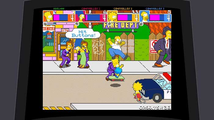 The Simpsons Arcade Game (image 7)