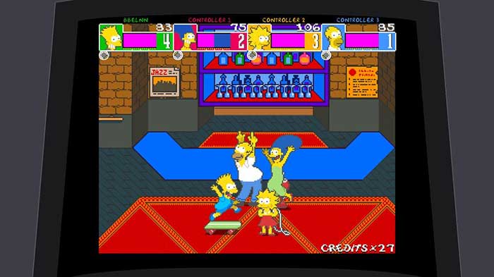 The Simpsons Arcade Game (image 3)