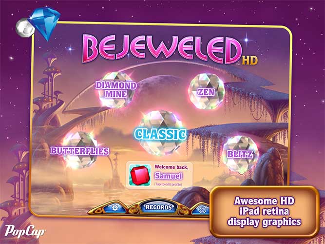 Bejeweled HD (image 1)