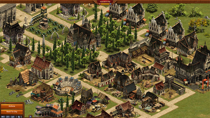 forge of empires is my chateau frontenac producing