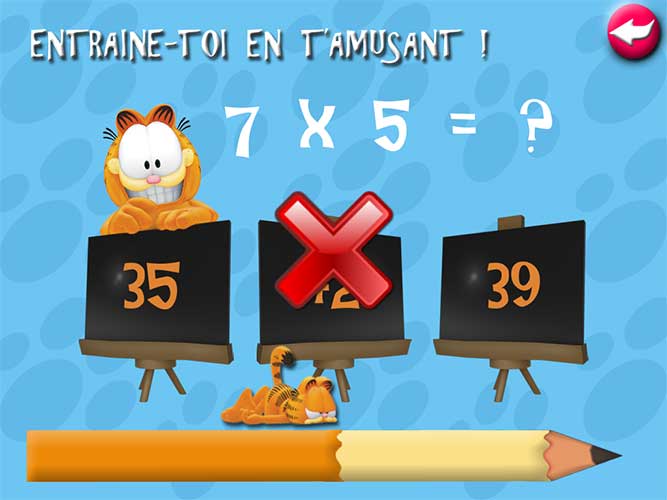 Tables de Multiplication - Garfield (image 1)