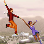 Logo Les Sims 3 En Route Vers Le Futur