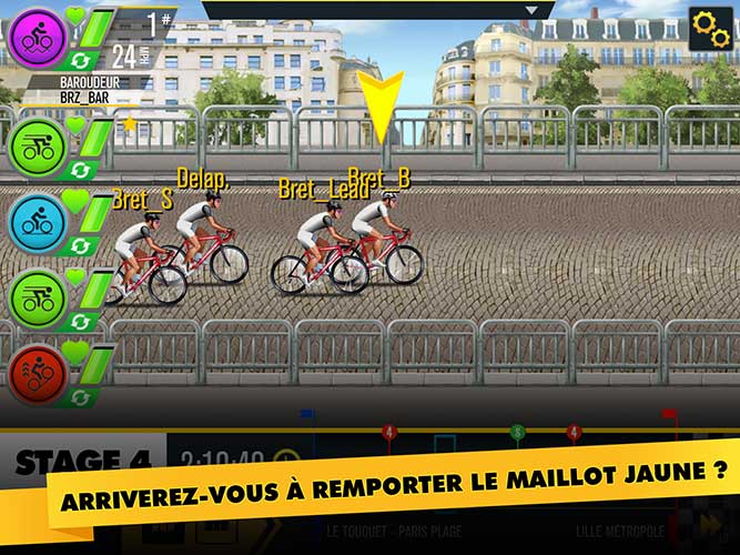 Tour de France 2014 - le jeu mobile officiel (image 1)