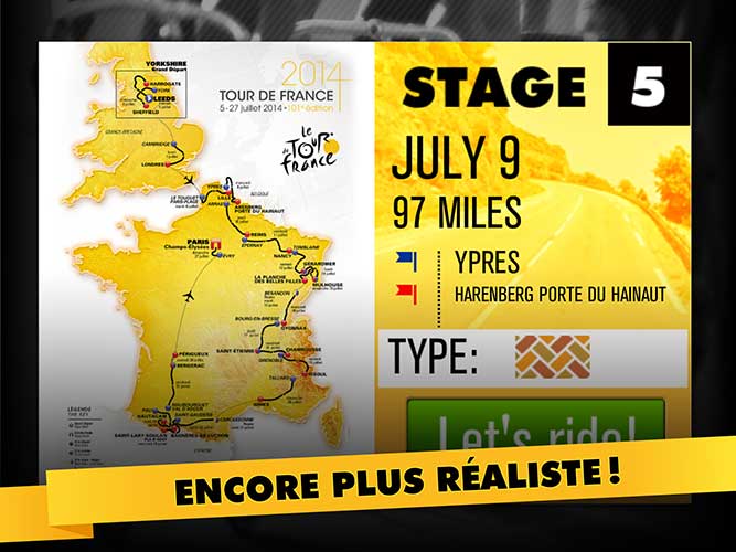 Tour de France 2014 - le jeu mobile officiel (image 4)