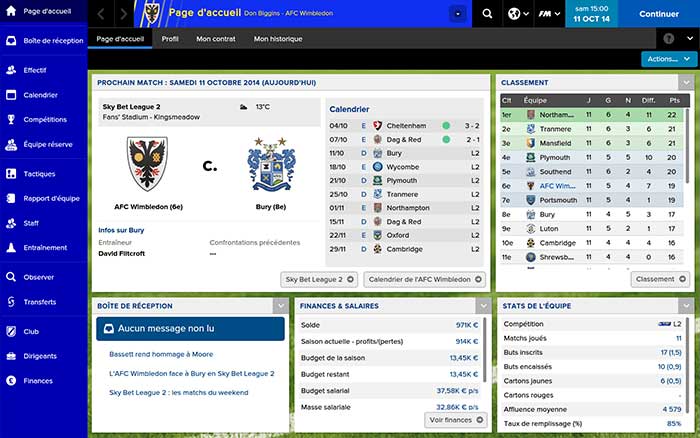 Football Manager Classic 2015 (image 7)