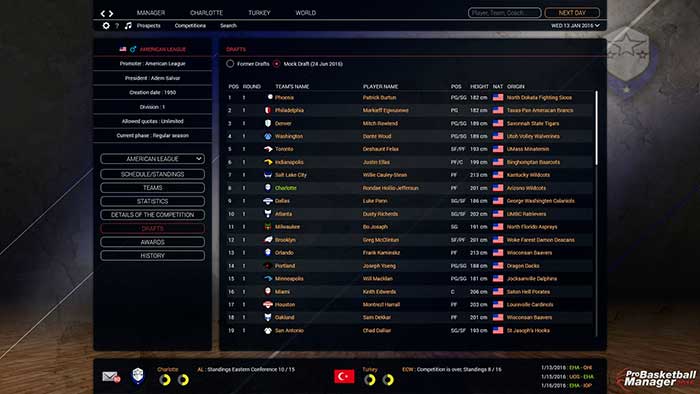 Pro Basketball Manager 2016 (image 3)