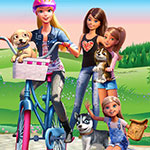 Logo Barbie et ses Soeurs :  la grande aventure des chiots