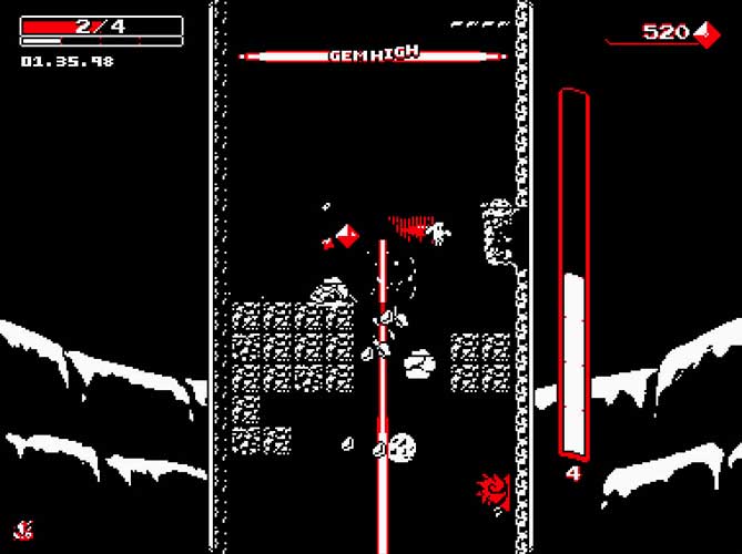 Spéléologie punitive : Downwell (image 4)