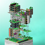 La simulation urbanistique, Block'hood  peuple son univers d'êtres vivants