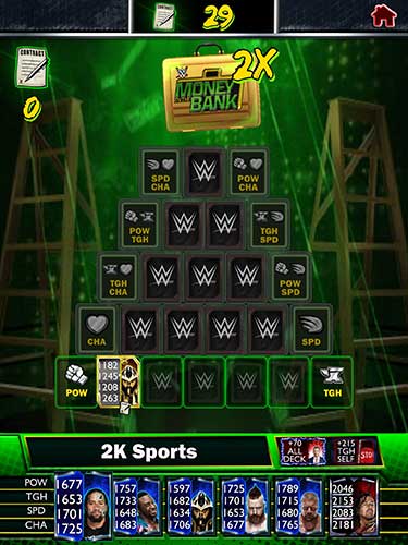 wwe supercard money in the bank glitch