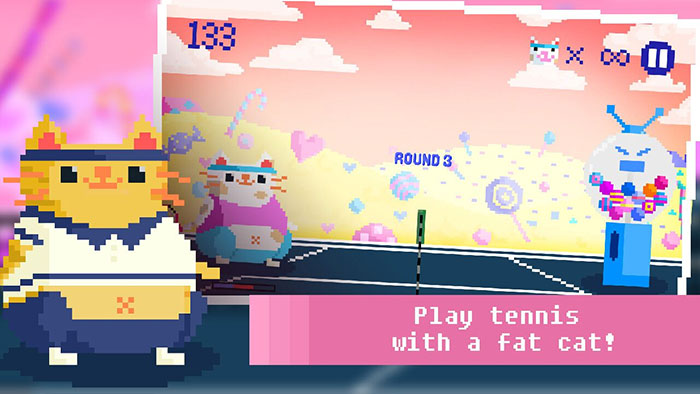 Candy Cat Tennis (image 5)