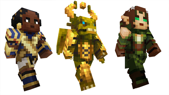 Minecraft reçoit les personnages de Magic : The Gathering