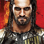 Seth Rollins, WWE Superstar, sur la jaquette du jeu (PS4, Xbox One, PC)