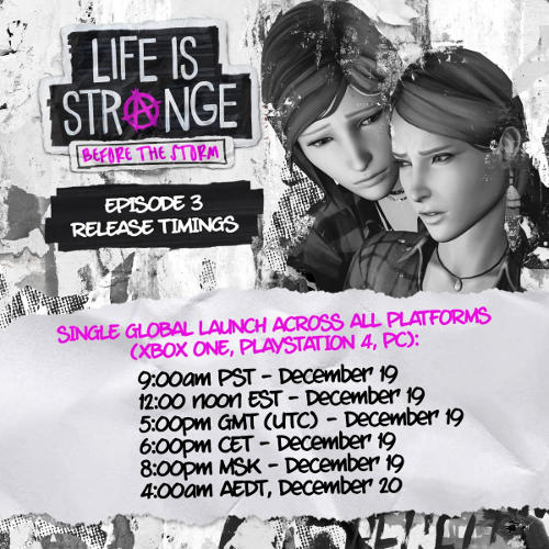 Life is Strange Before the Storm