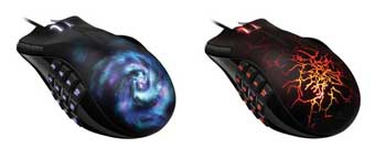 Souris MMO Razer Naga Maelstrom et Molten