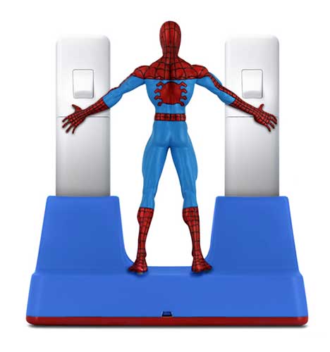 Double Chargeur Wii : Spider-Man (image 1)