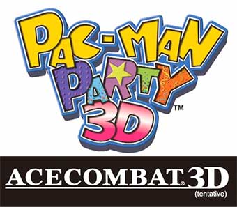Ace Combat 3D et Pac-Man Party 3D