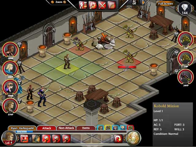 Dungeons and Dragons :   Heroes of Neverwinter (image 3)