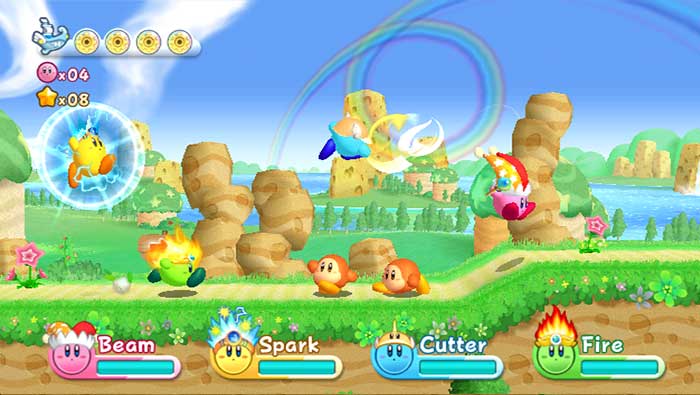 Kirby's Adventure Wii (image 7)