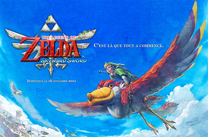 The legend of Zelda : Skyward Sword (image 1)