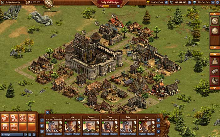 is there graphic sex in forge of empires