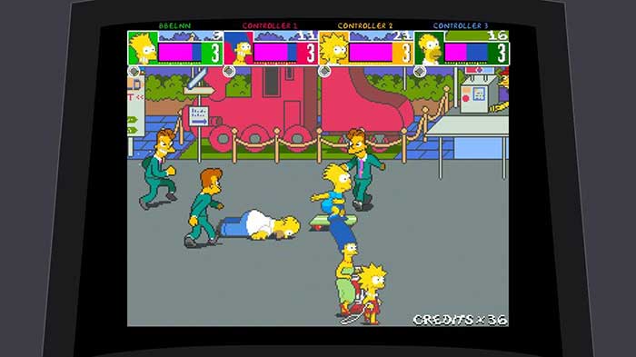 The Simpsons Arcade Game (image 5)
