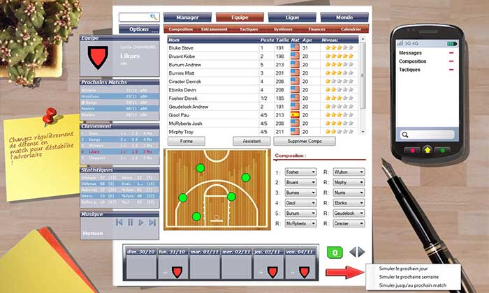 Basketball Pro Management 2012 (image 6)