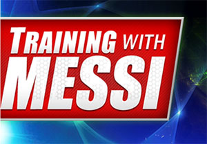 Training with Messi