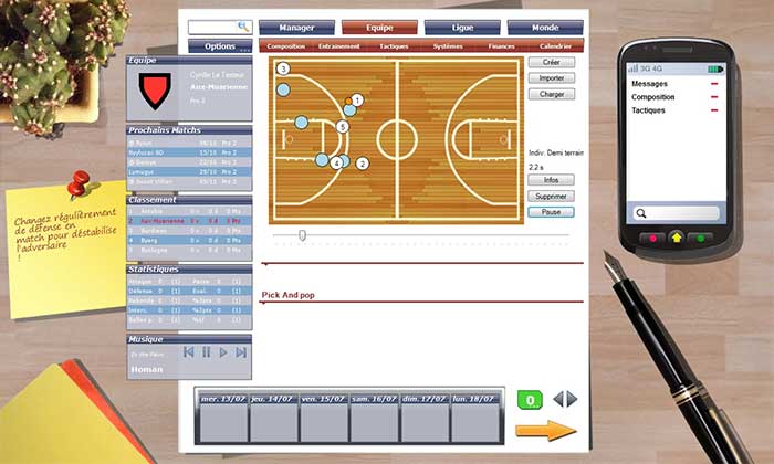 Basketball Pro Manager 2012 (image 1)