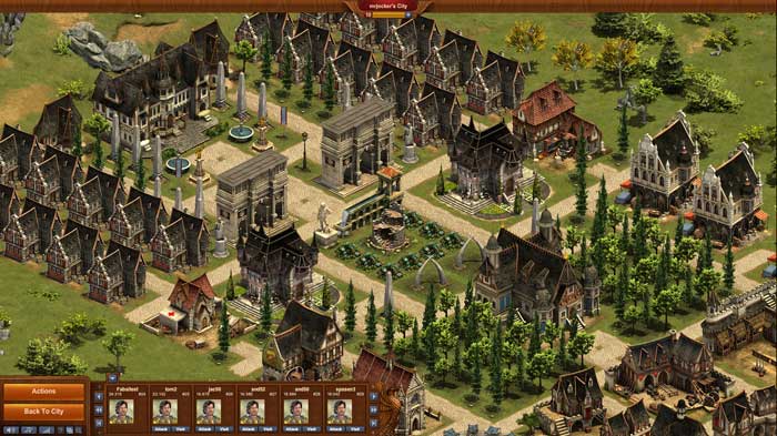 games like forge of empires pc