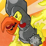 Chicken Doom, le Base Defender des studios DogBox, est désormais disponible sur l'App Store
