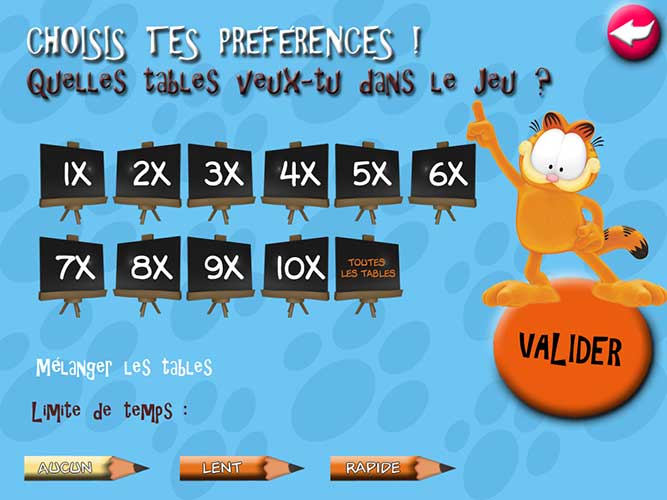 Tables de Multiplication - Garfield (image 4)