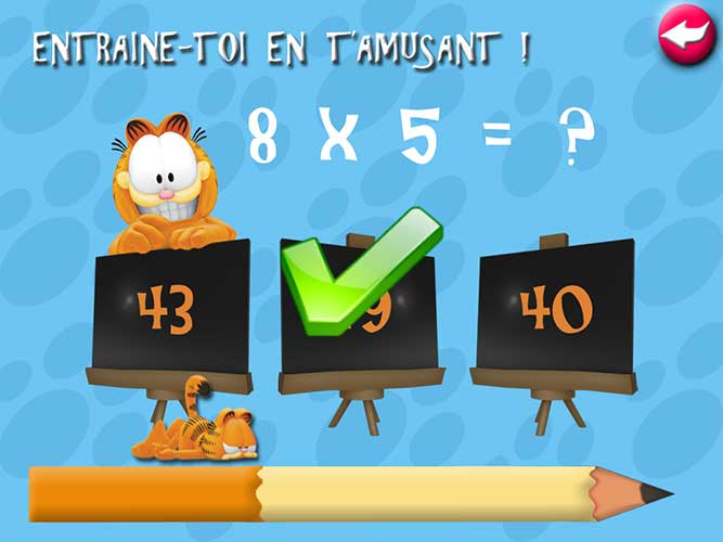 Tables de Multiplication - Garfield (image 3)