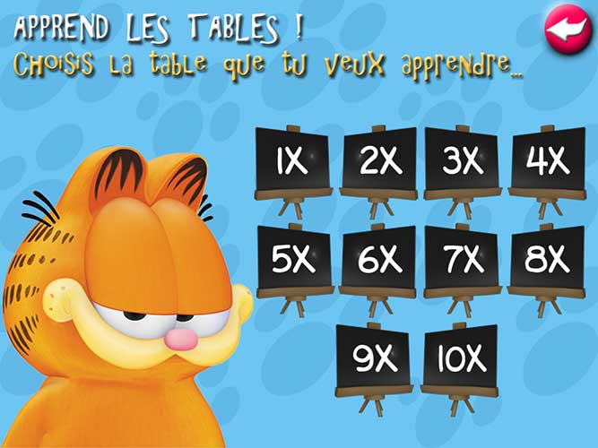 Tables de Multiplication - Garfield (image 2)