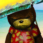 Logo Naughty Bear - Panic in Paradise