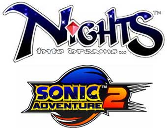 Nights Into Dreams et Sonic Aventure 2