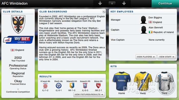 Football Manager Classic 2014 (image 1)