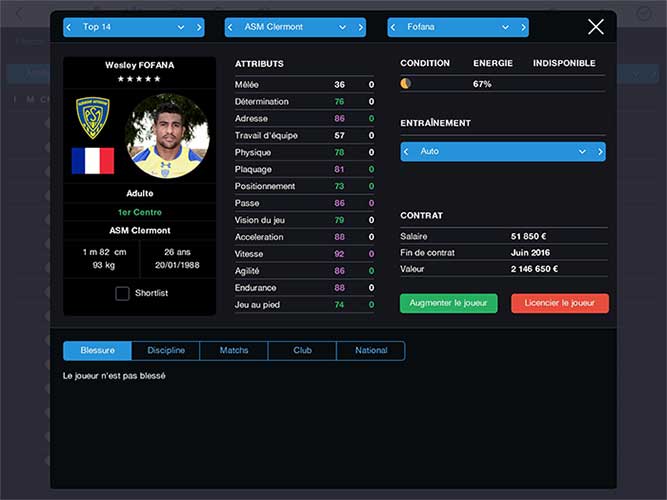 Pro Rugby Manager 2015 (image 6)