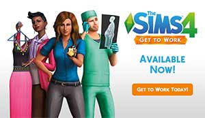 Les Sims 4 Au travail