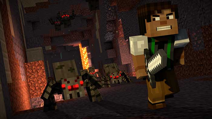 Minecraft : Story Mode (image 4)